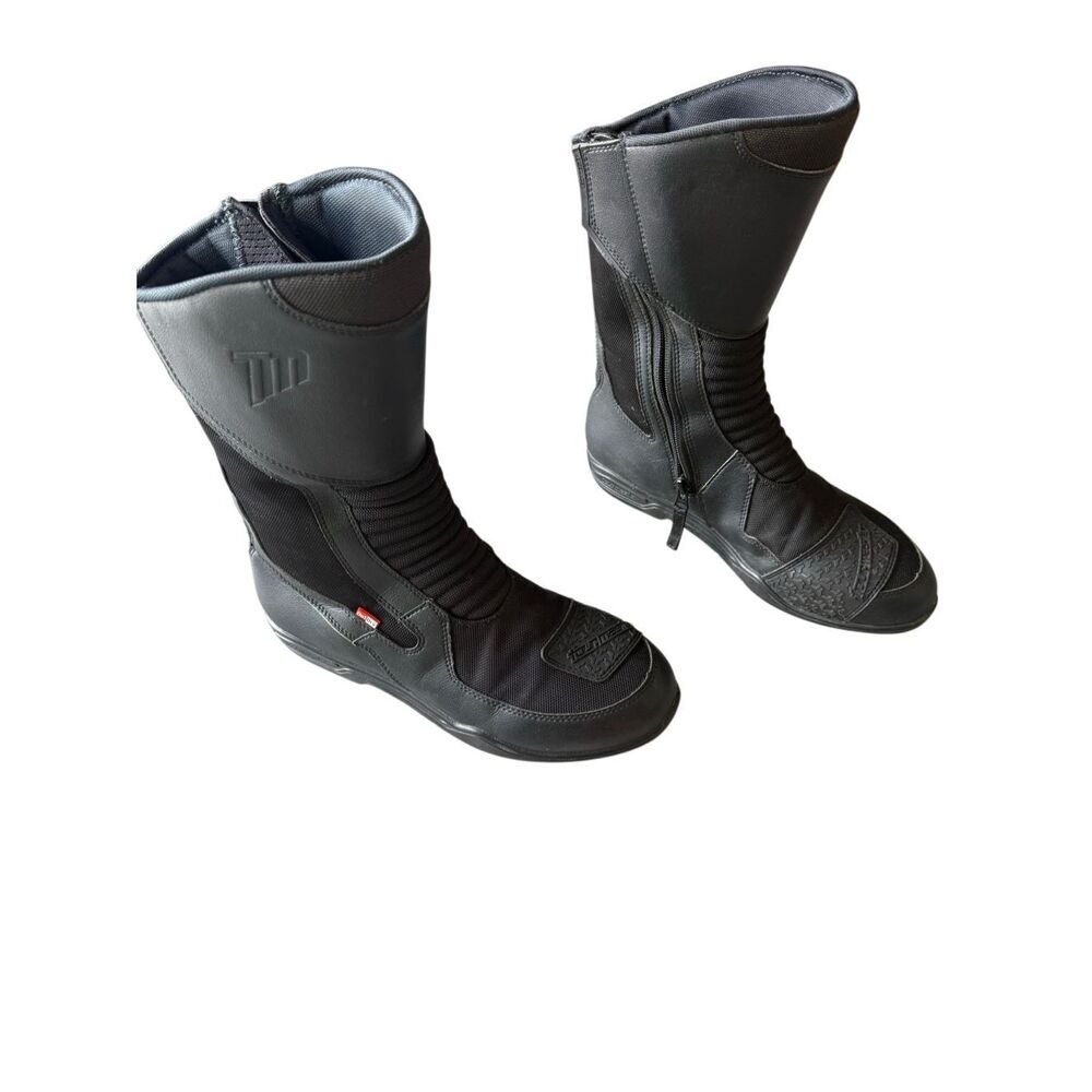 Tourmaster Epic Air Touring Boots Outdry Black Motorcycle Men’s 10